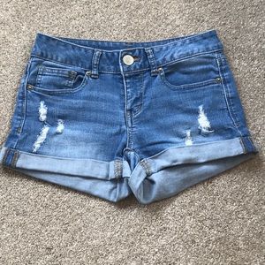 SO Jean Shortie Shorts